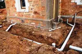 outside drainage West Horsley